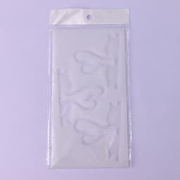 Форма для шоколада «Пара лебедей», силикон, 3 ячейки, 20×10.5×0.3 см, прозрачная