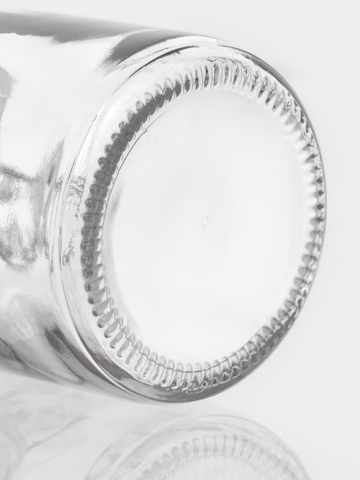 Банка для сыпучих «Эко», 250 мл, 9×6.5×12 см, с бугельным замком, бамбуковая крышка, стекло, прозрачная