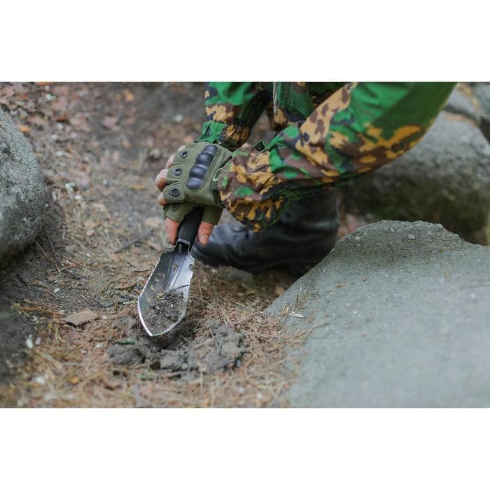 Лопатка многофункциональная 8в1 «Тайга» в чехле, 27 см, металлическая