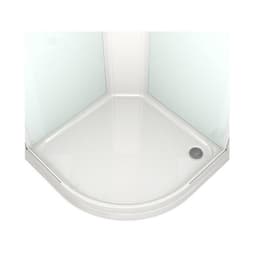 Душевая кабина DOMANI-Spa Delight 88, поддон 15 см, черные стенки, 80×80 см, тонированная