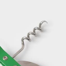 Открывашка-штопор Доляна «Помощник», 14 см, зелёная