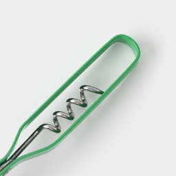 Открывашка-штопор Доляна «Помощник», 14 см, зелёная