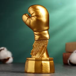 Кубок наградной с фигуркой «Бокс: перчатка», 15×7×6 см