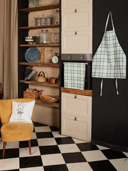 Полотенце «Этель. Эвкалипт», в клетку, 40×70 см, 100% хлопок, саржа 190 г/м²