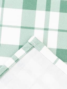 Полотенце «Этель. Эвкалипт», в клетку, 40×70 см, 100% хлопок, саржа 190 г/м²