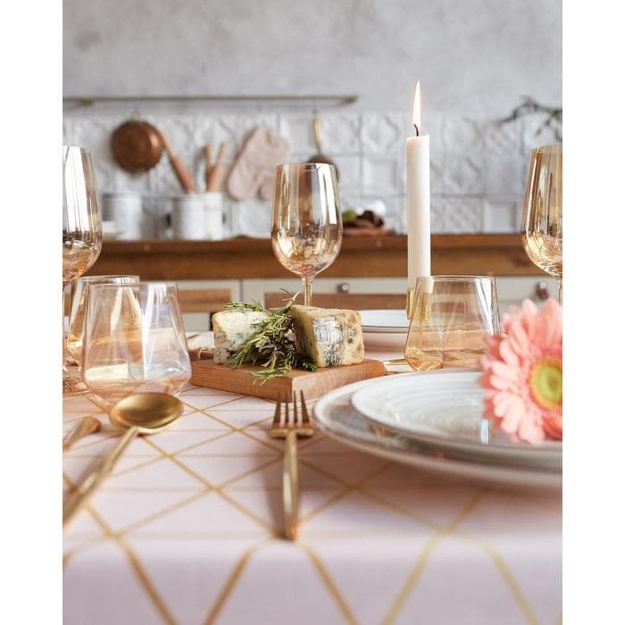 Скатерть «Этель» Real Beauty, 146×110 см, 100% хлопок, саржа 190 г/м²