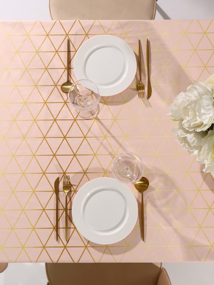 Скатерть «Этель» Real Beauty, 146×110 см, 100% хлопок, саржа 190 г/м²