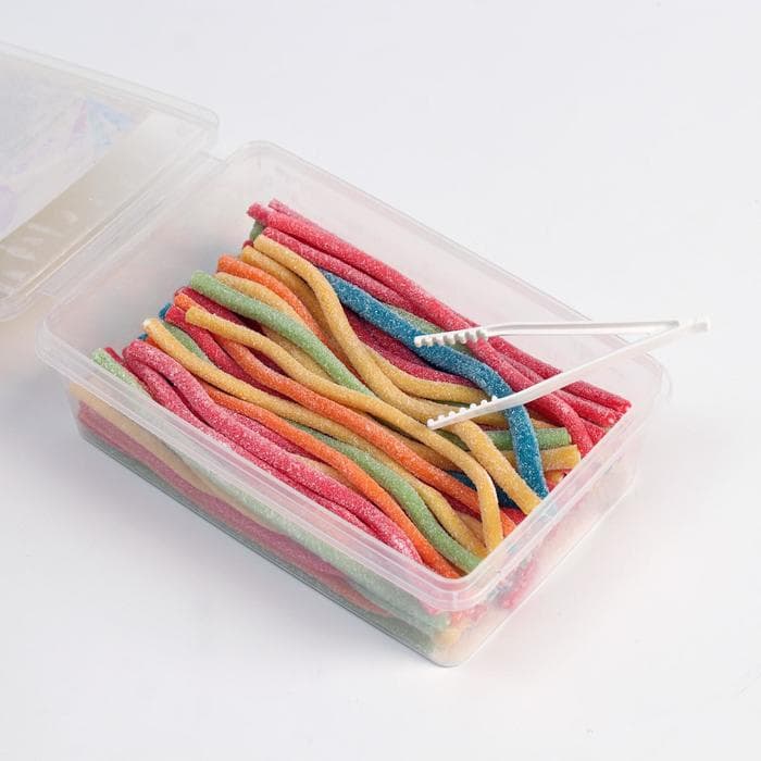 Жевательный мармелад «Мармеладная радуга» кислые трубочки с фруктовым вкусом, 1 шт.