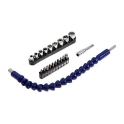 Набор бит с гибким удлинителем ТУНДРА, PH-SL-PZ-TX 25 мм, с торцевыми головками, 21 предмет