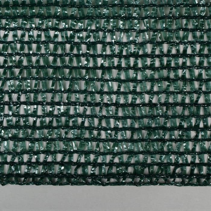 Сетка затеняющая, 50×3 м, плотность 50 г/м², тёмно-зелёная, в рулоне