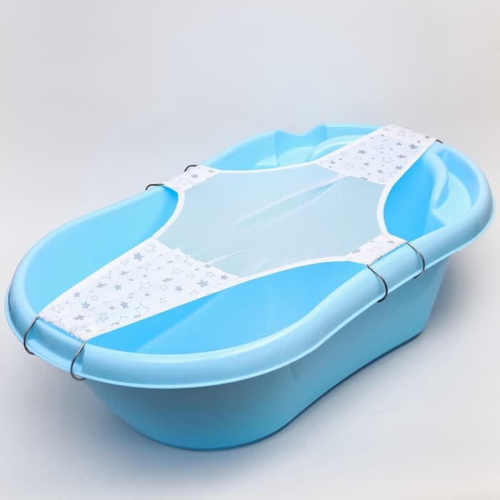 Гамак для купания новорожденных, сетка для ванночки детской, «Куп-куп» 80 см, Premium белый МИКС