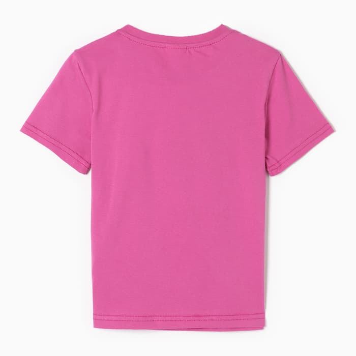 Футболка для девочки KAFTAN: «Пони», розовая, размер 28 (86-92 см)