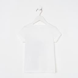 Футболка для девочки KAFTAN: I Love you, белая, размер 28 (86-92 см)