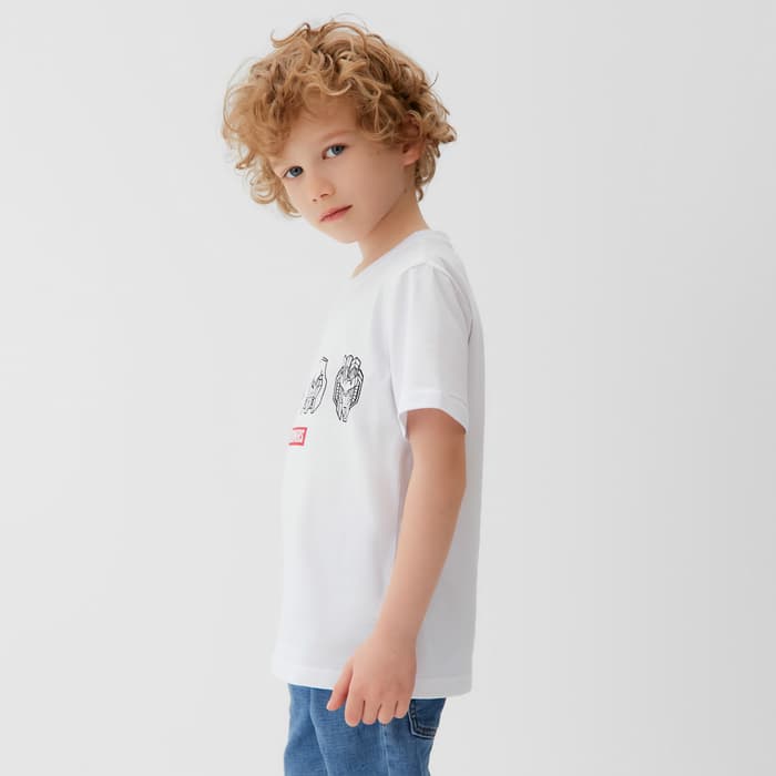 Футболка детская «Трансформеры », рост 86-92, белый