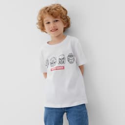Футболка детская «Трансформеры », рост 86-92, белый