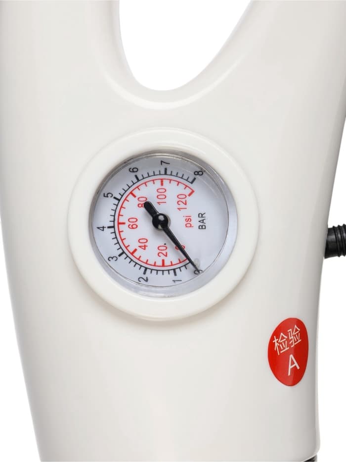 Вантуз пневматический ZEIN, 3 насадки, датчик давления, ручной насос