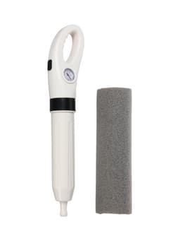 Вантуз пневматический ZEIN, 3 насадки, датчик давления, ручной насос