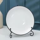 Подставка под тарелки Доляна, 13.5×20 см, чёрная