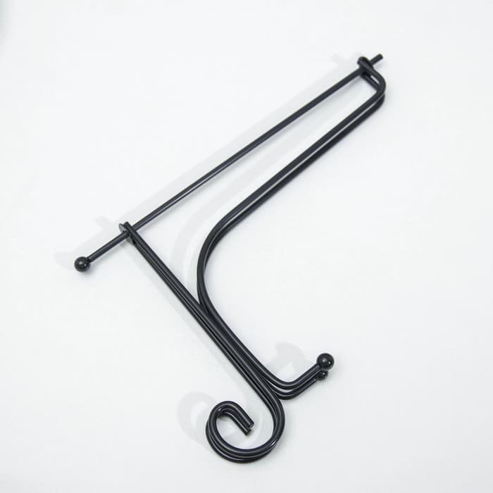 Подставка под тарелки Доляна, 13.5×20 см, чёрная