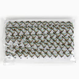 Тесьма «Уголки», ширина 2 см, намотка 25 м, цвет белый