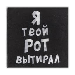 Салфетки бумажные однослойные «Я твой рот вытирал», 24×24, 20 шт.