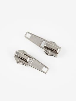 Бегунок автоматический для молнии «Спираль», №5, 10 шт., цвет никель