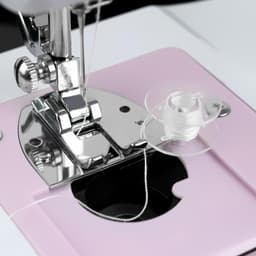 Набор шпулек с нитками, в органайзере, d=20 мм, 25 шт., белый