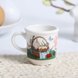 Кружка для святой воды «Пасхальная композиция» на пасху, 5.5×4×3 см