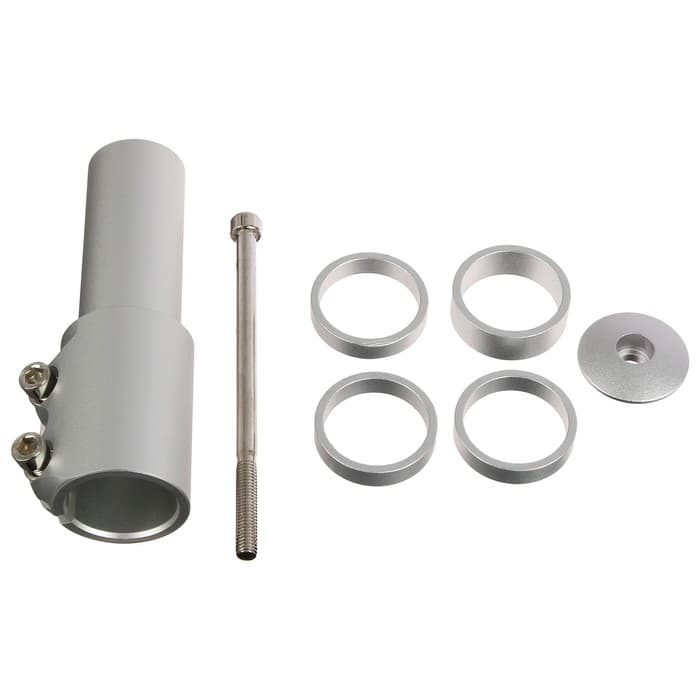 Удлинитель штока вилки Dream Bike, 115 мм, серый