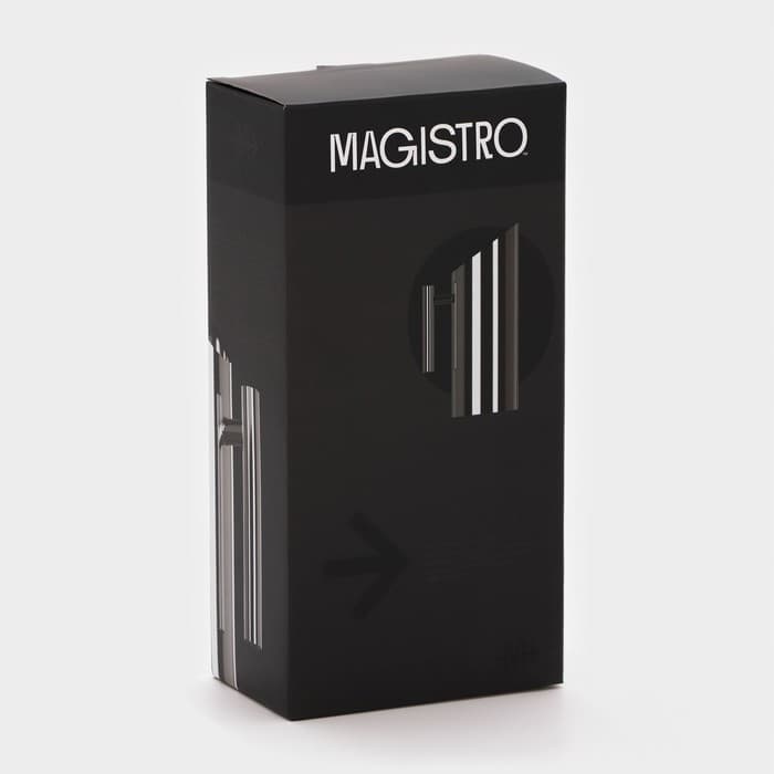 Кувшин Magistro «Элим», 1.3 л, 29×15.5×9 см, нержавеющая сталь