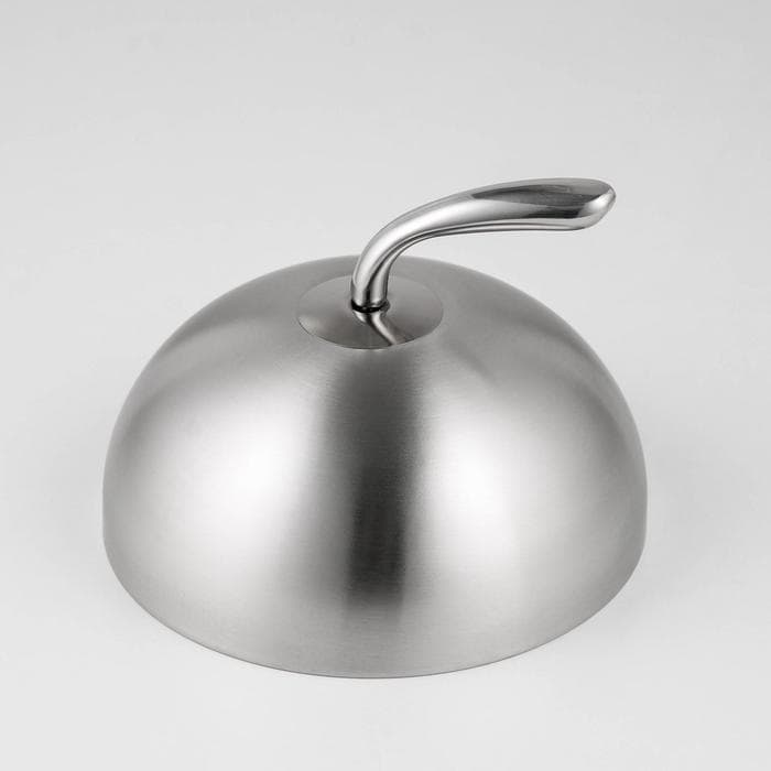 Крышка-Клош, 20×20×14 см, круглая, нержавеющая сталь