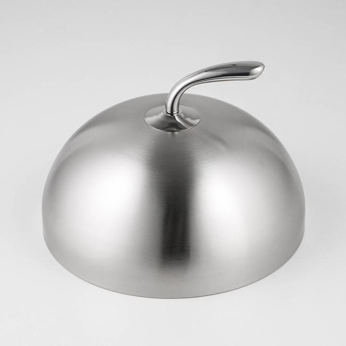 Крышка-Клош, 24×24×13.5 см, круглая, нержавеющая сталь