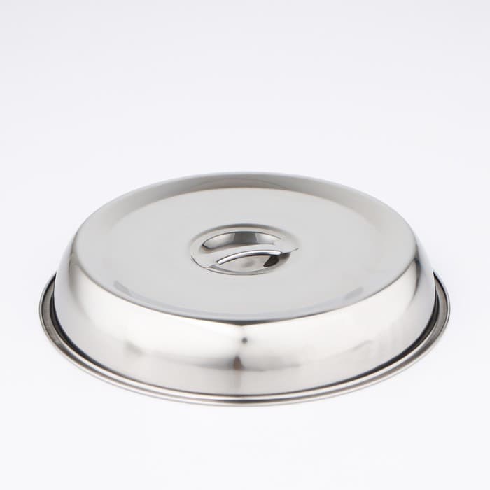 Крышка-Клош, 24×24×5 см, круглая, нержавеющая сталь