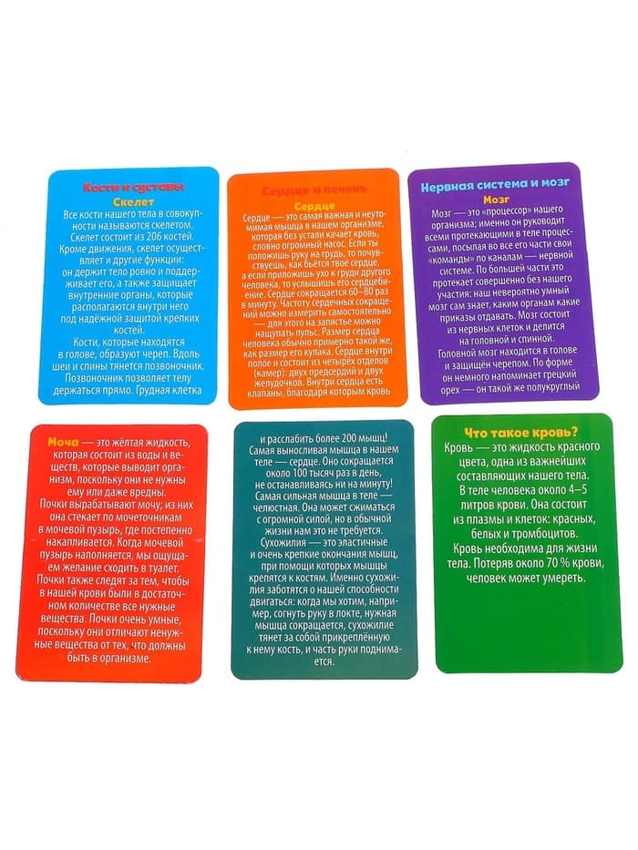 Набор для опытов «Мое удивительное тело»