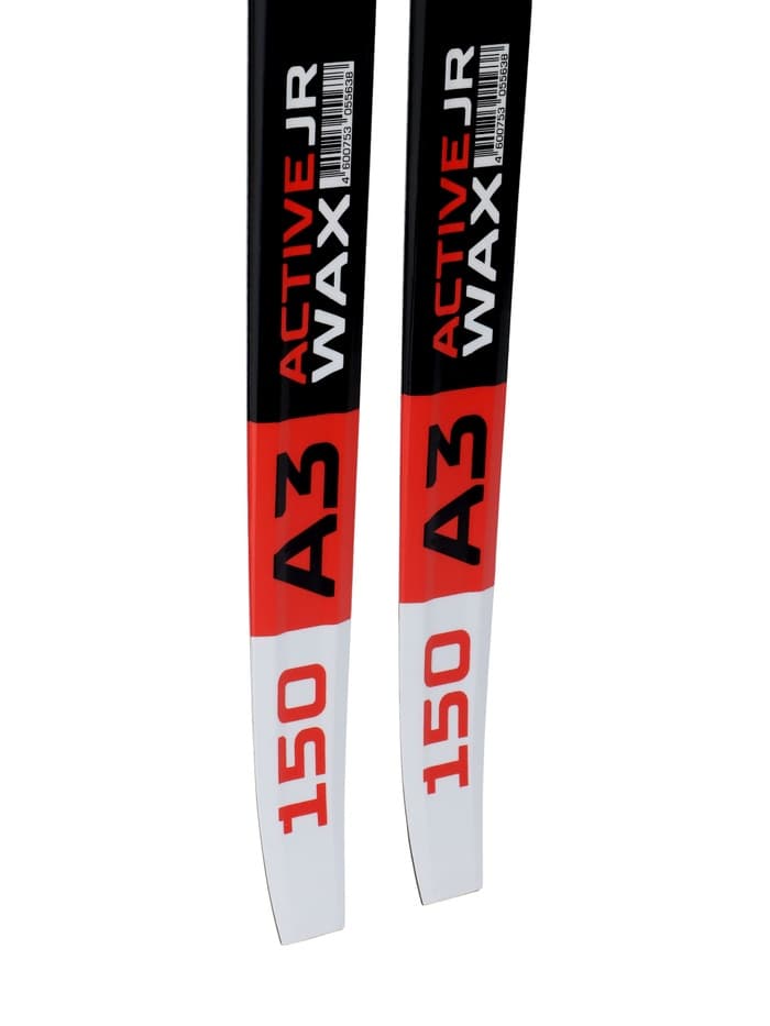 Лыжи пластиковые, 150 см, цвета МИКС