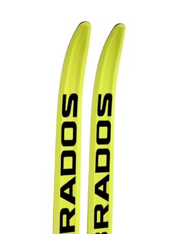 Лыжи пластиковые, 160 см, цвета МИКС