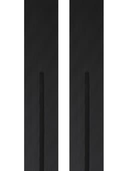 Лыжи пластиковые, 160 см, цвета МИКС