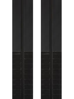 Лыжи пластиковые, 160 см, с насечкой, цвета МИКС