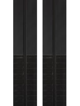 Лыжи пластиковые, 180 см, с насечкой, цвета МИКС