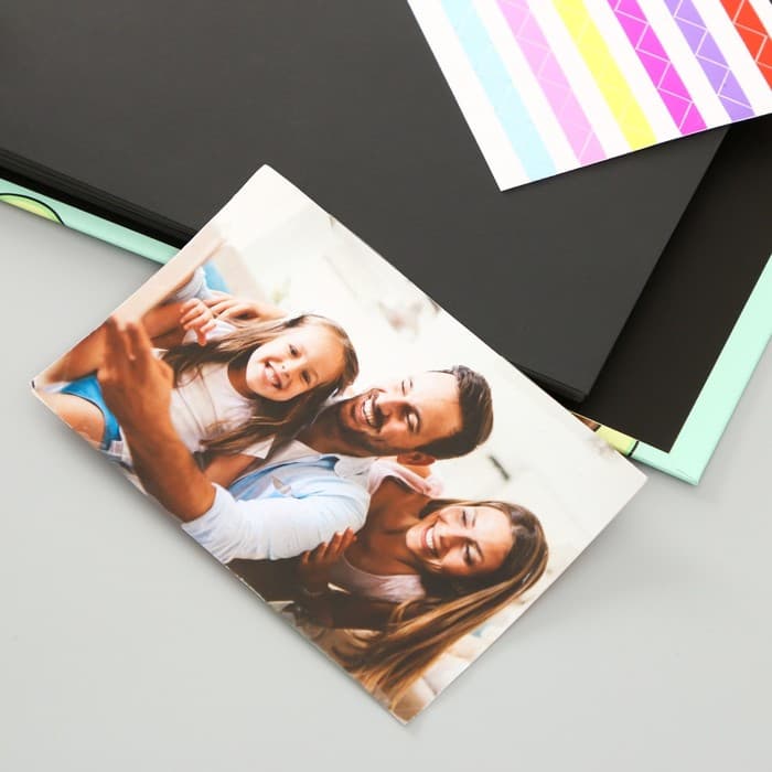 Фотоальбом на кольцах 25 листов Keep memories «Авокадо», с уголками, 27×19 см