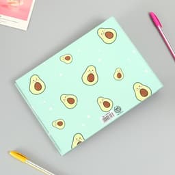 Фотоальбом на кольцах 25 листов Keep memories «Авокадо», с уголками, 27×19 см