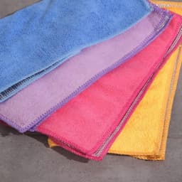 Салфетка для уборки Доляна, для сложных загрязнений, микрофибра, металлический абразив, 30×30 см, МИКС