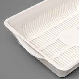 Туалет глубокий с сеткой 36×25×9 см, белый