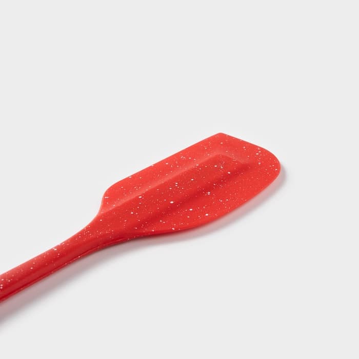 Лопатка кухонная Доляна «Гранат», 27×5 см, красная
