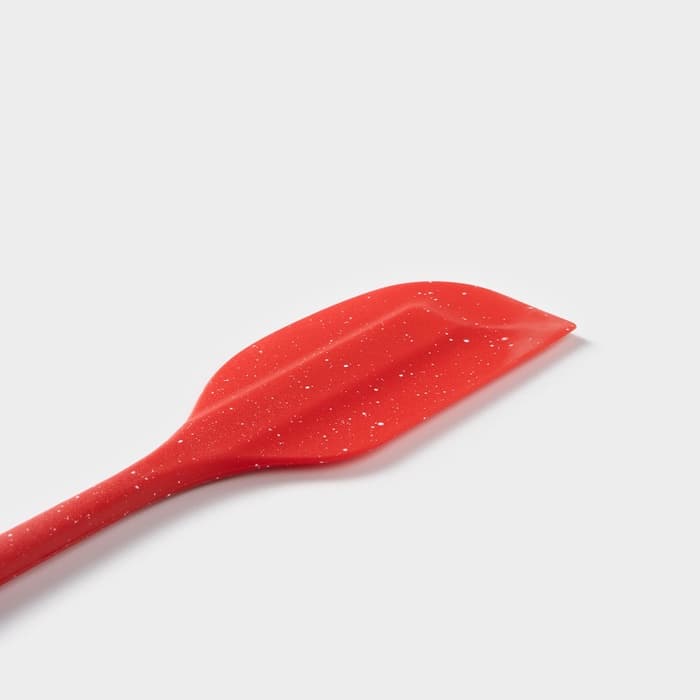 Лопатка кухонная Доляна «Гранат», 27×5 см, красная