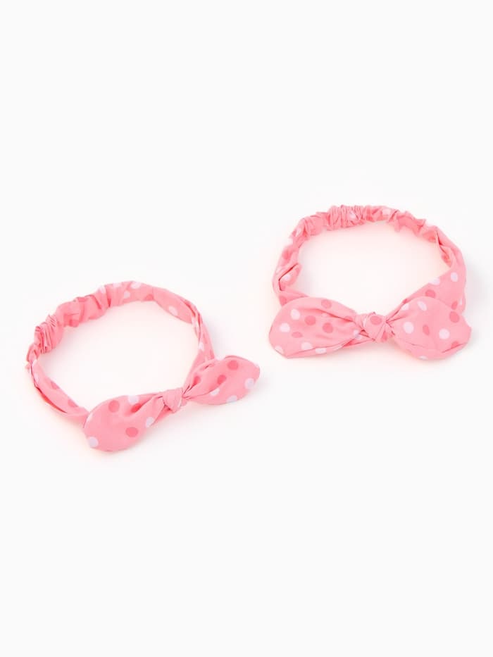 Повязки на голову для мамы и дочки «Крошка Я» Only for girls, 2 шт.