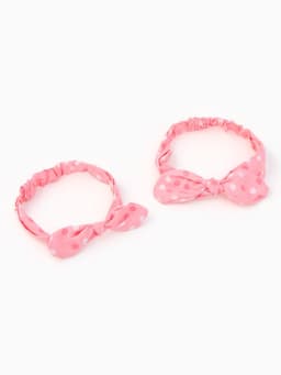 Повязки на голову для мамы и дочки «Крошка Я» Only for girls, 2 шт.