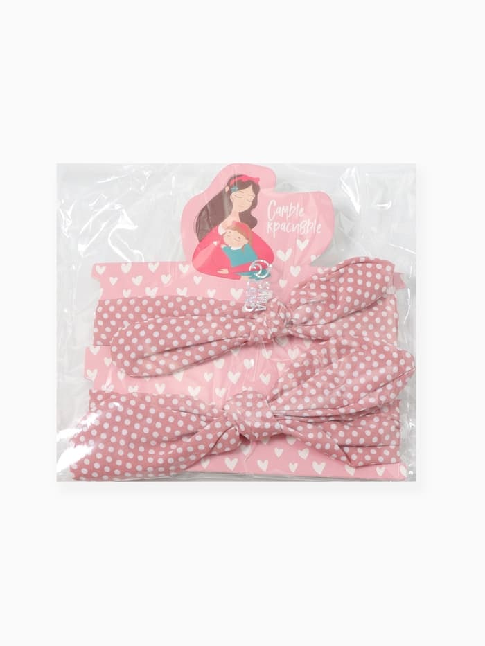 Повязки на голову для мамы и дочки «Крошка Я. Самые красивые», 2 шт.