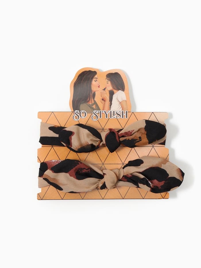 Повязки на голову для мамы и дочки «Крошка Я» So stylish, 2 шт.