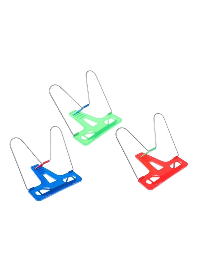 Подставка для книг «Отличный выбор», с пластиковым упором, эконом, МИКС